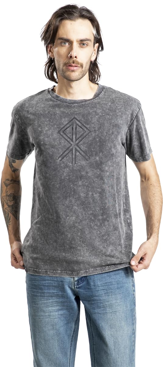 black-premium-by-emp-pagan-roots-courage-rune-t-shirt-herren-s image 2