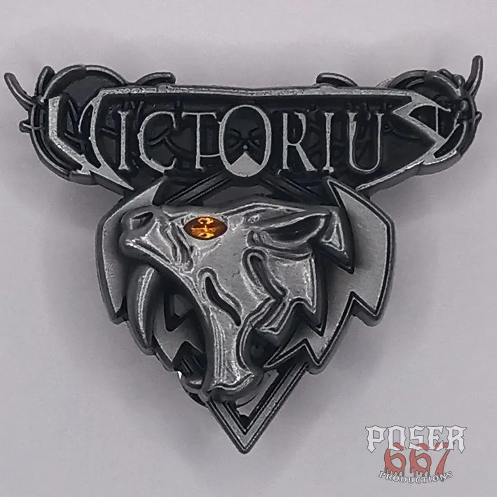victorius-sabretooth-pin-antik-silber-rotes-auge-4-5-cm image 1