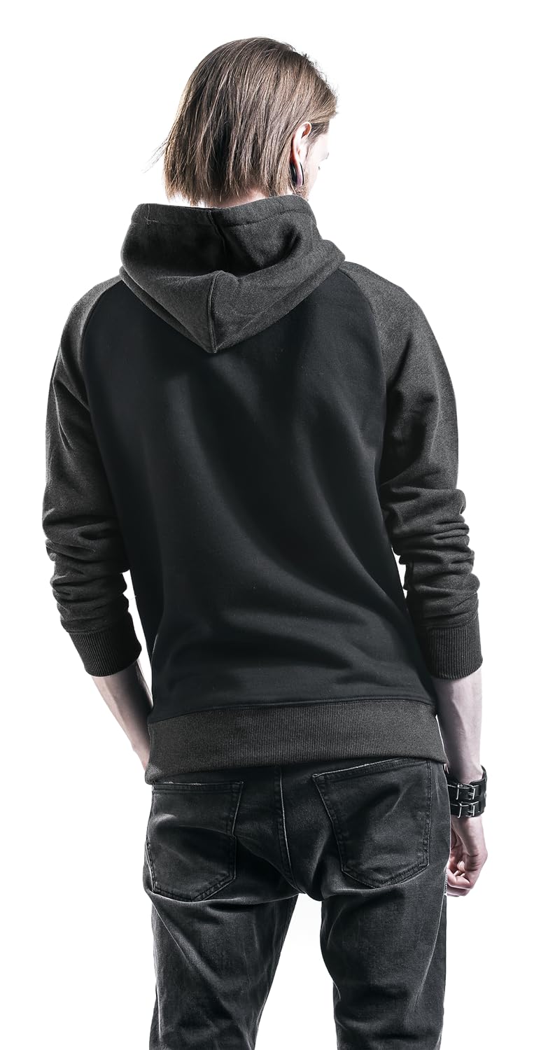 red-by-emp-kapuzenpullover-schwarz-grau-gr-e-m image 5