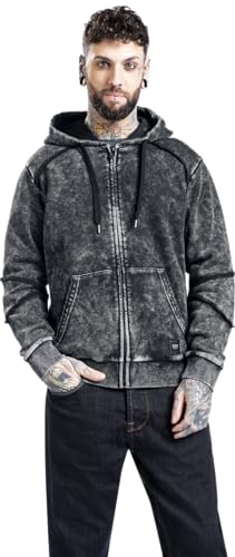 black-premium-by-emp-herren-kapuzenjacke-schwarz-used-l image 7