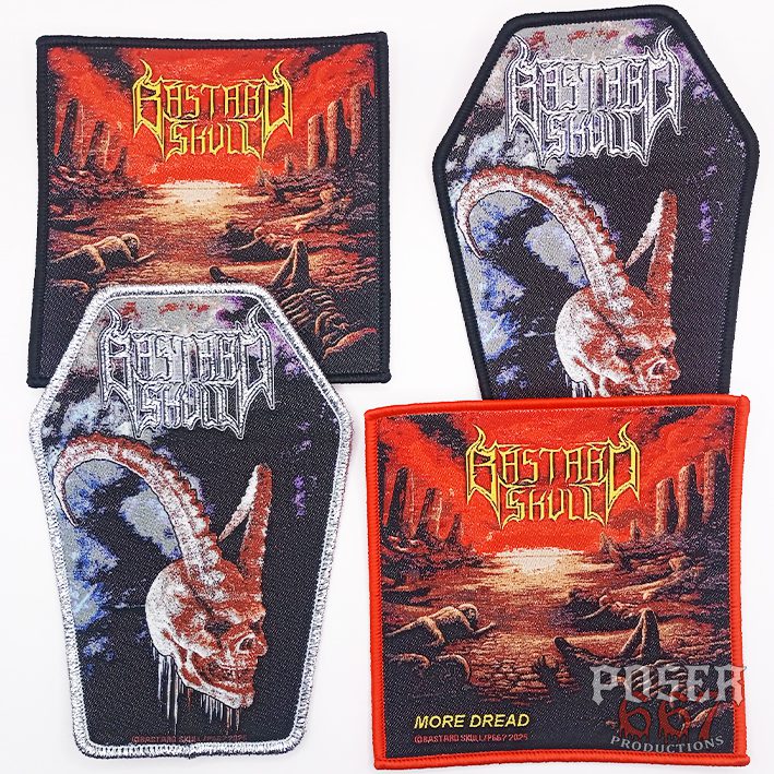 poser667-bastard-skull-more-dread-patch-schwarzer-rand-9-5-cm image 3