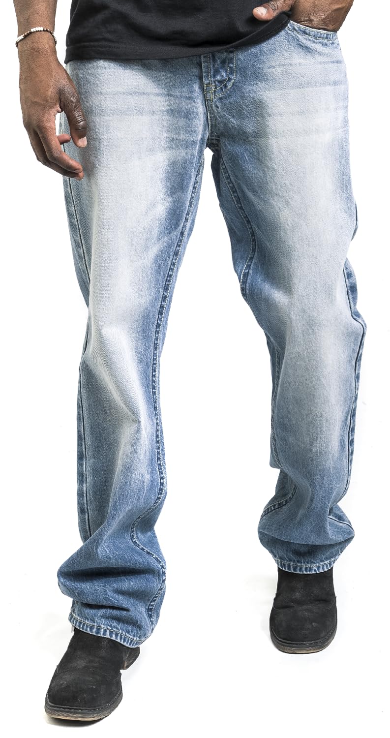 black-premium-vintage-jeans-hellblau-herren-30w-32l image 4