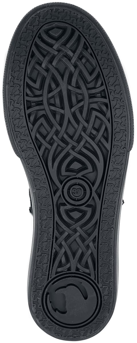 black-premium-by-emp-schwarze-sneaker-rei-verschluss-45-eu image 5