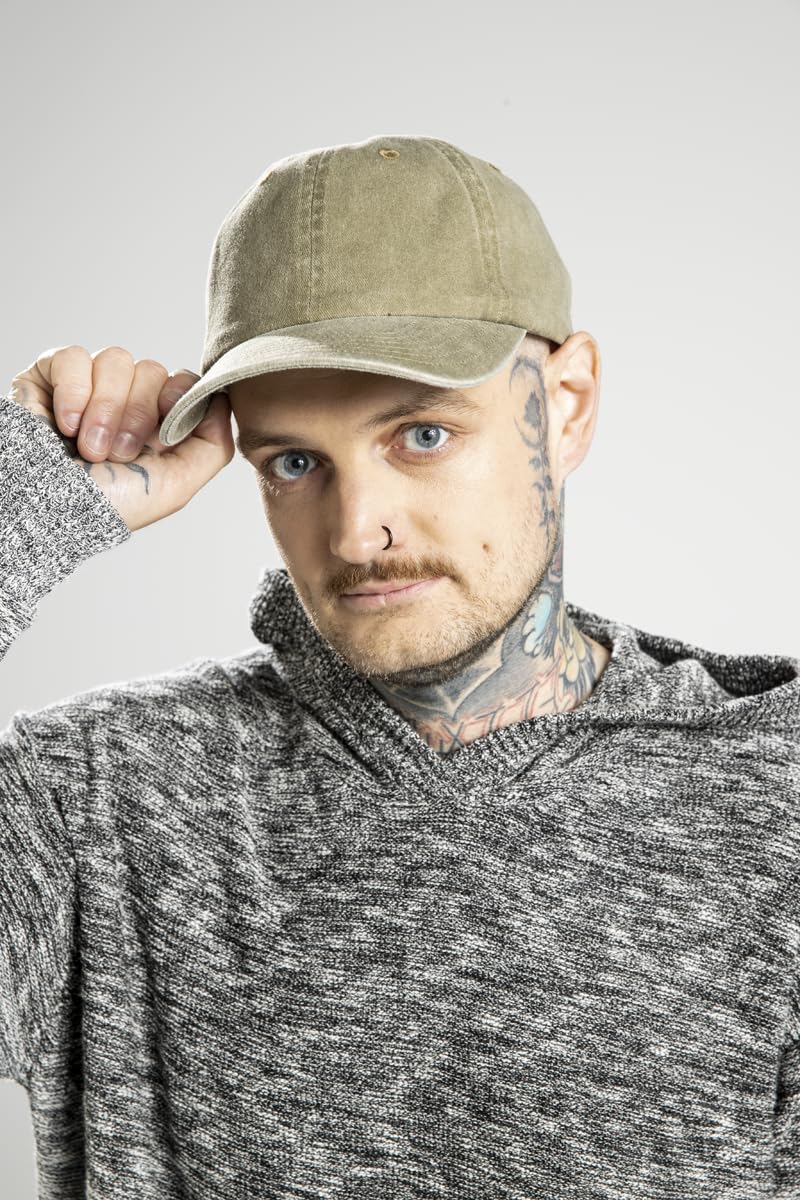 red-by-emp-cap-unisex-gr-n-schlicht-einfarbig image 7