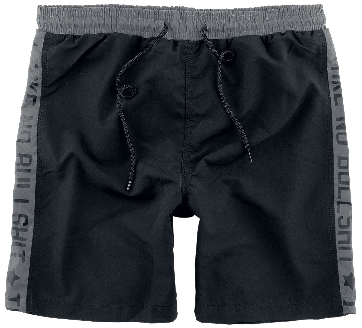 red-by-emp-bademode-herren-badeshorts-schwarz-mit-print image 1
