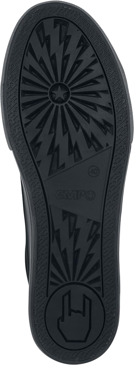black-premium-by-emp-high-sneaker-schwarz-skull-print-gr-38 image 6