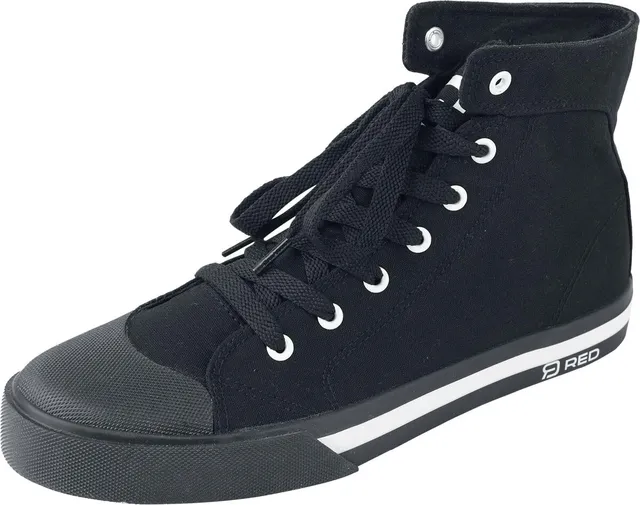 red-by-emp-basic-sneaker-high-schwarz-unisex image 1