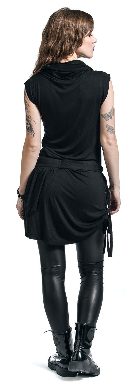 red-by-emp-kleider-schwarzes-high-neck-dress-kleid-s image 5