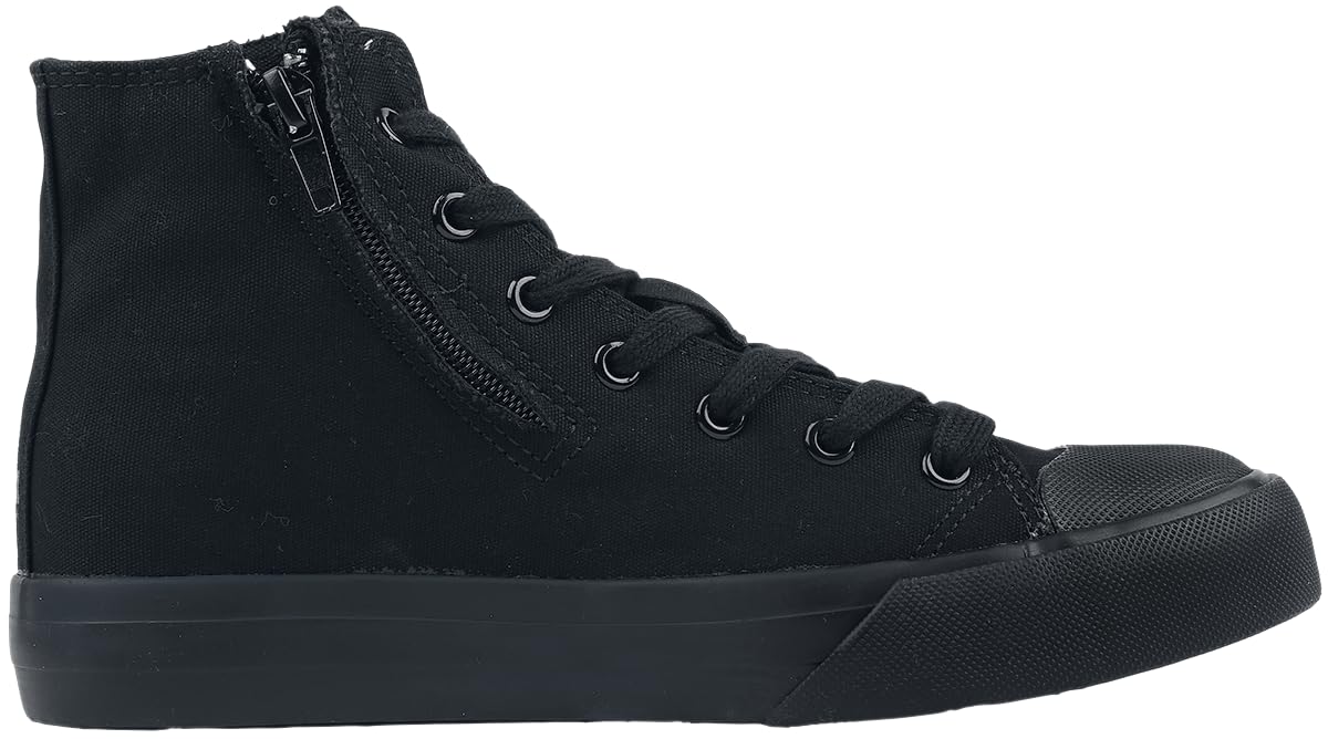 black-premium-by-emp-schwarze-sneaker-rei-verschluss-45-eu image 3