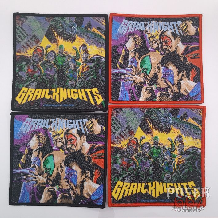 poser667-patches-grailknights-dragon-patch-schwarzer-rand image 3