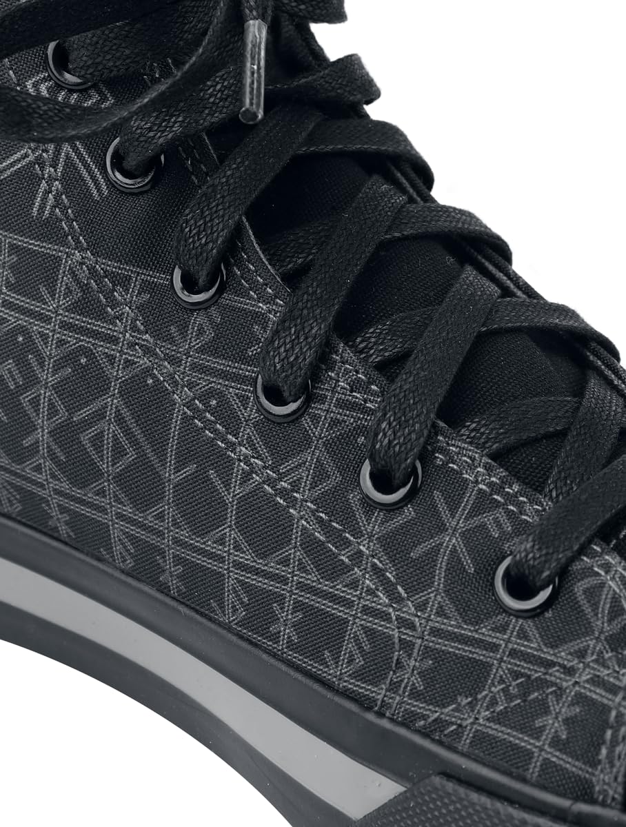 black-premium-celtic-snake-canvas-sneaker-schwarz-gr-38 image 2