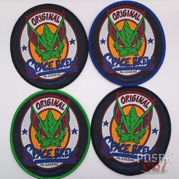 tankard-space-beer-patch-aufn-her-10-cm-schwarzer-rand image 2