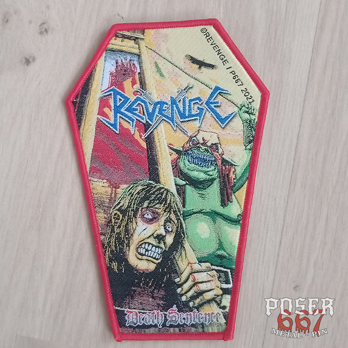 revenge-death-sentence-patch-aufn-her-sarg-12-cm image 3