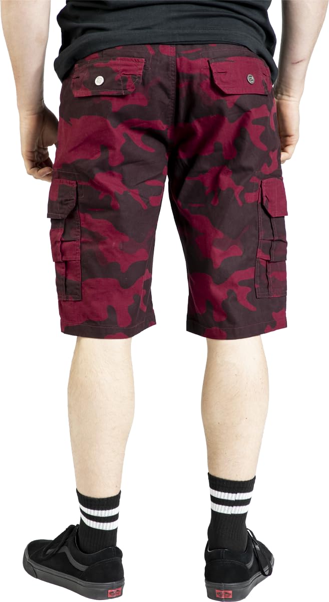red-by-emp-army-vintage-shorts-rot-herren image 8