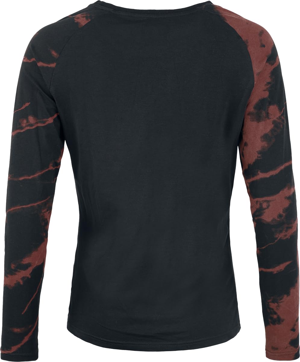 red-by-emp-schwarz-rotes-langarmshirt-raglan-gr-e-l image 3