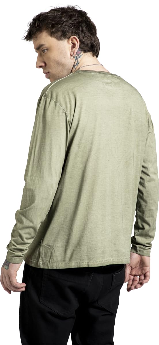 red-by-emp-herren-langarmshirt-oliv-normaler-schnitt image 5