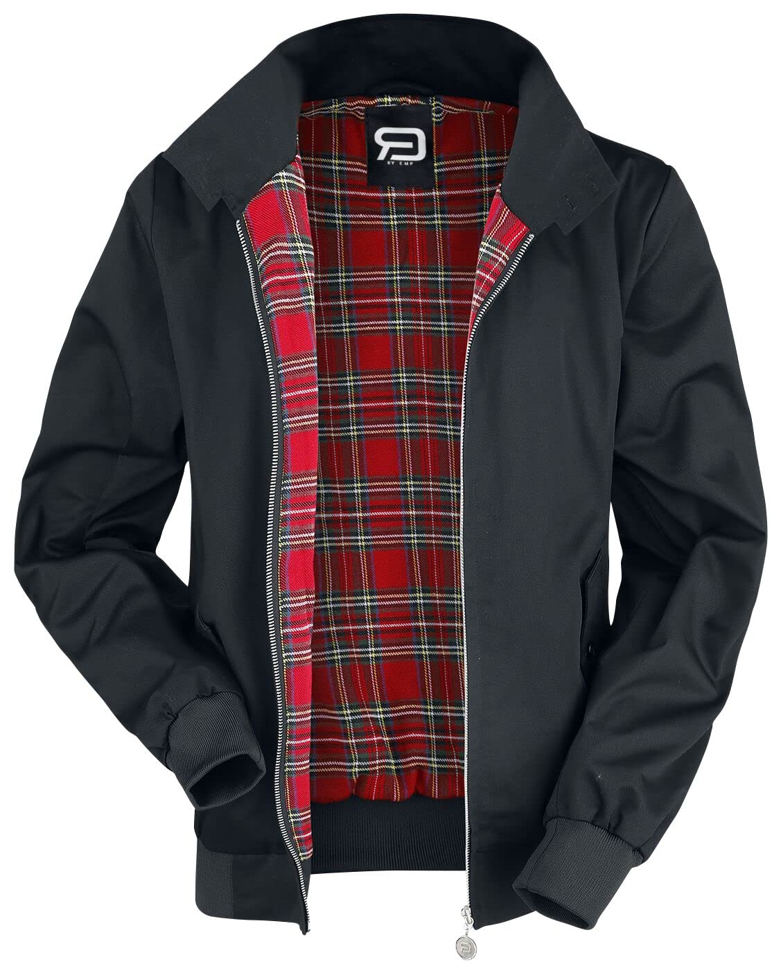 red-by-emp-jacke-schwarz-kariertes-futter-gr-l-herren image 1