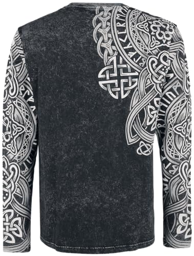 black-premium-by-emp-longsleeves-schwarzes-langarmshirt-l image 8