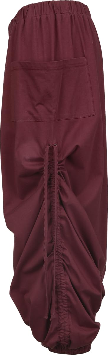 red-by-emp-hosen-damen-stoffhose-weinrot-mit-zugb-ndern image 5