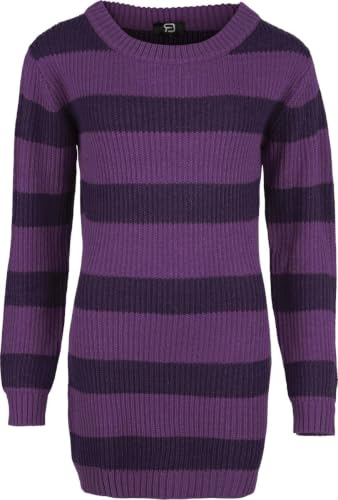red-by-emp-damen-lila-strickpullover-gestreift-rundhals-l image 7