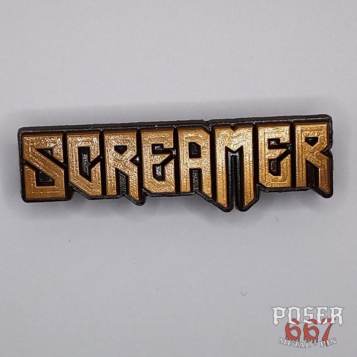 screamer-logo-pin-antik-silber-metallpin-6-5-cm image 4
