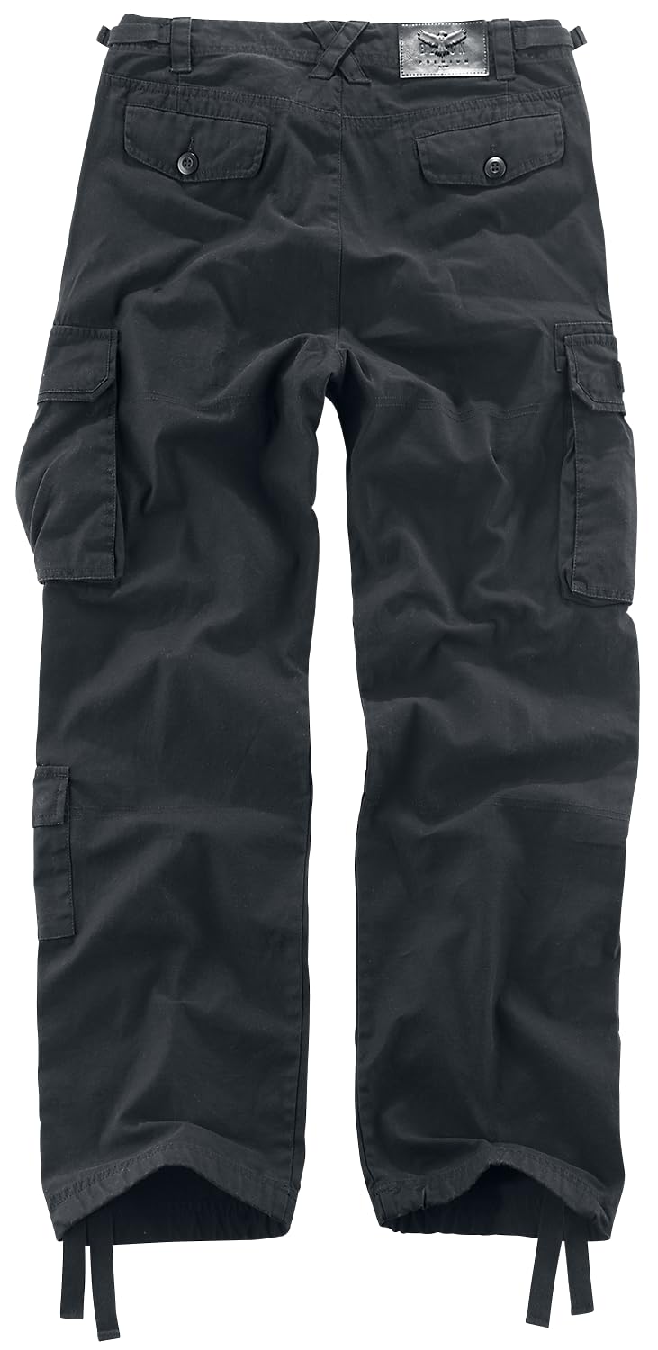 black-premium-by-emp-cargohose-herren-schwarz-army-vintage-s image 3