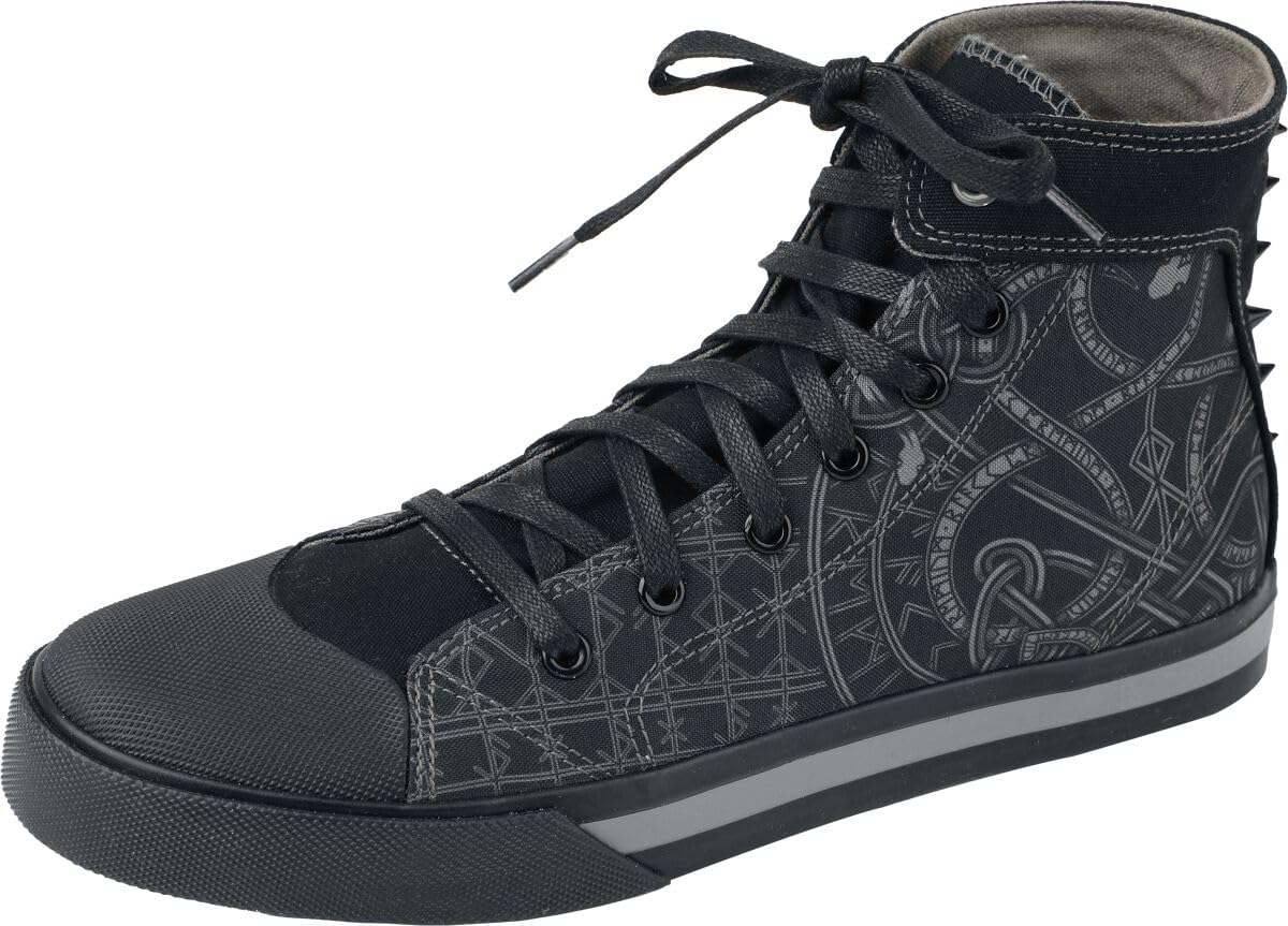 black-premium-celtic-snake-canvas-sneaker-schwarz-gr-38 image 1