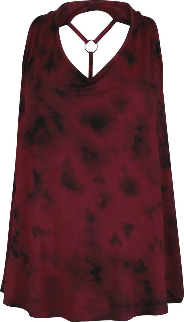 black-premium-by-emp-ella-top-damen-schwarz-rot-gr-m image 1