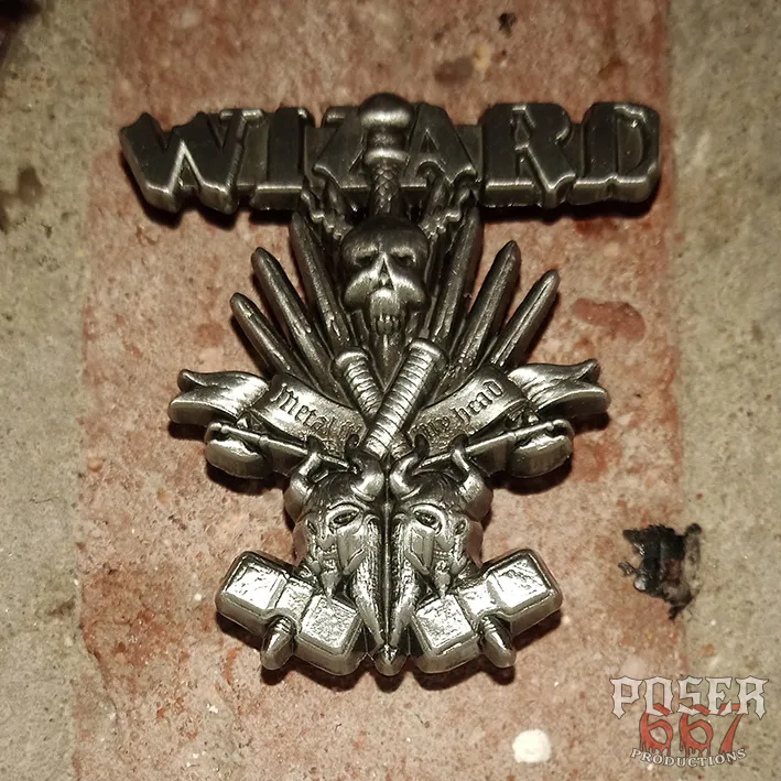 poser667-wizard-metal-in-my-head-3d-pin-antik-silber image 1