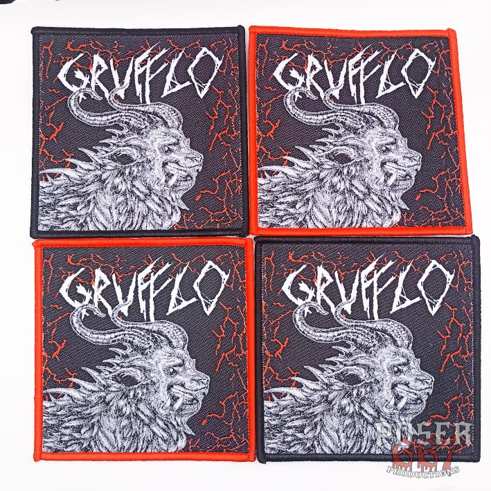 poser667-grufflo-making-art-patch-gewebt-9-5-cm-schwarz image 2