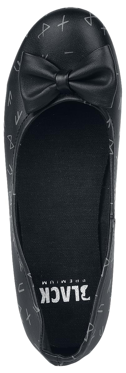 black-premium-by-emp-schwarze-ballerinas-schleife-print-39 image 5