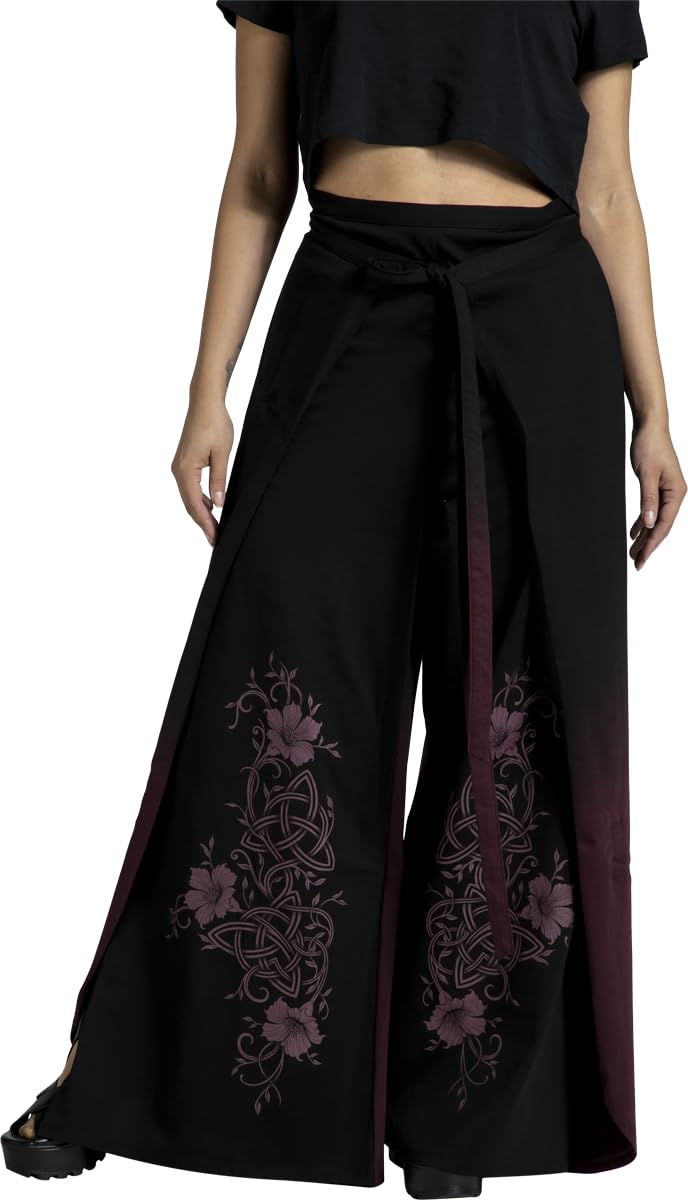 black-premium-by-emp-rooted-in-reverence-wrap-pants-damen-s-rot image 2