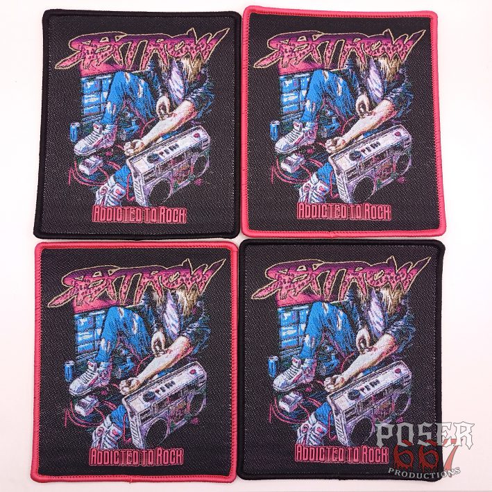 sextrow-addicted-to-rock-patch-aufn-her-gewebt-10-cm-schwarz image 2