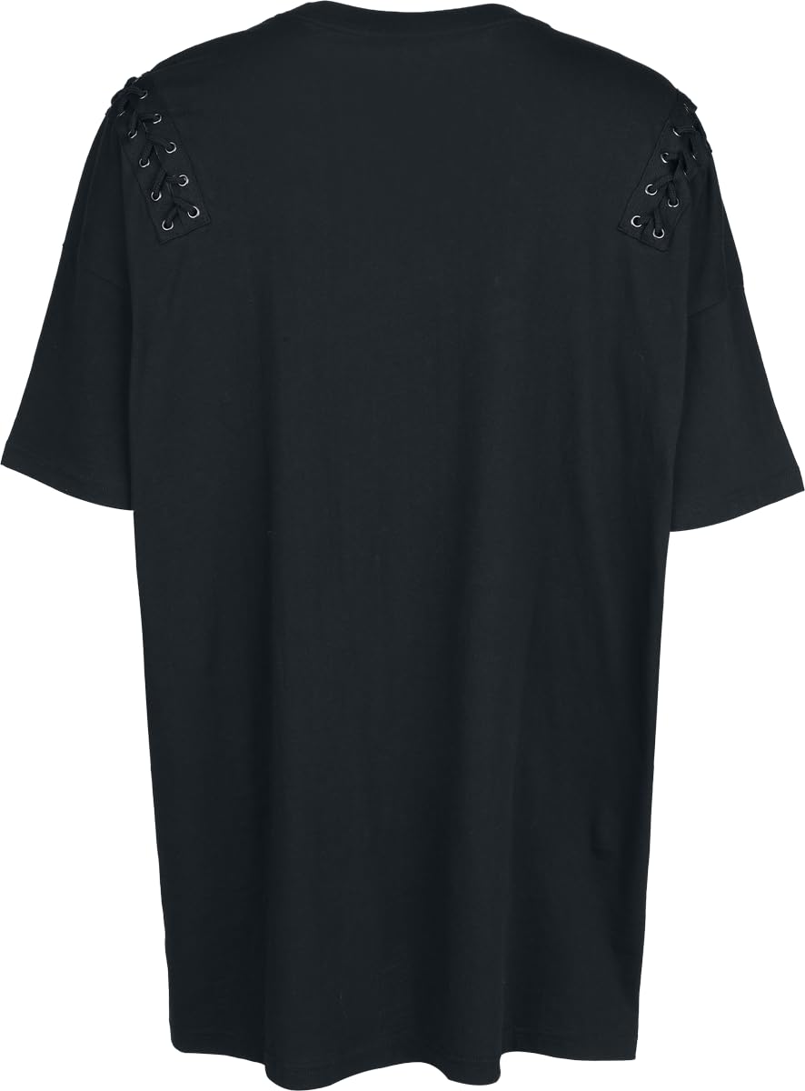 black-premium-beaks-claws-oversize-t-shirt-schwarz-print-m image 3