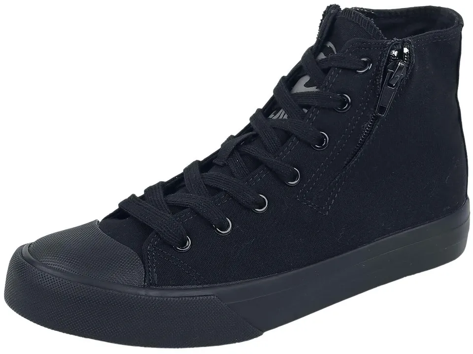 black-premium-by-emp-schwarze-sneaker-rei-verschluss-45-eu image 1