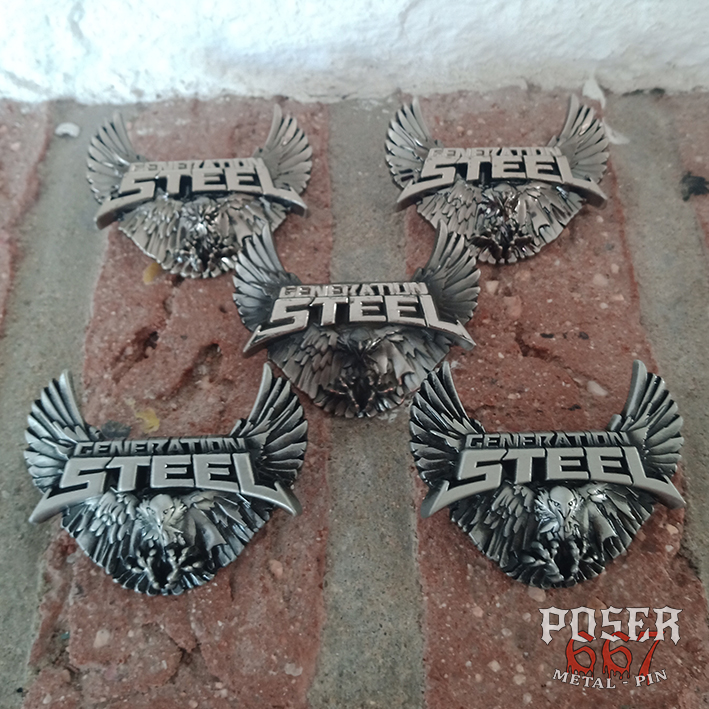poser667-generation-steel-steelers-fist-3d-pin-silber image 3