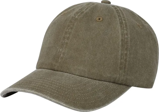 red-by-emp-cap-unisex-gr-n-schlicht-einfarbig image 1