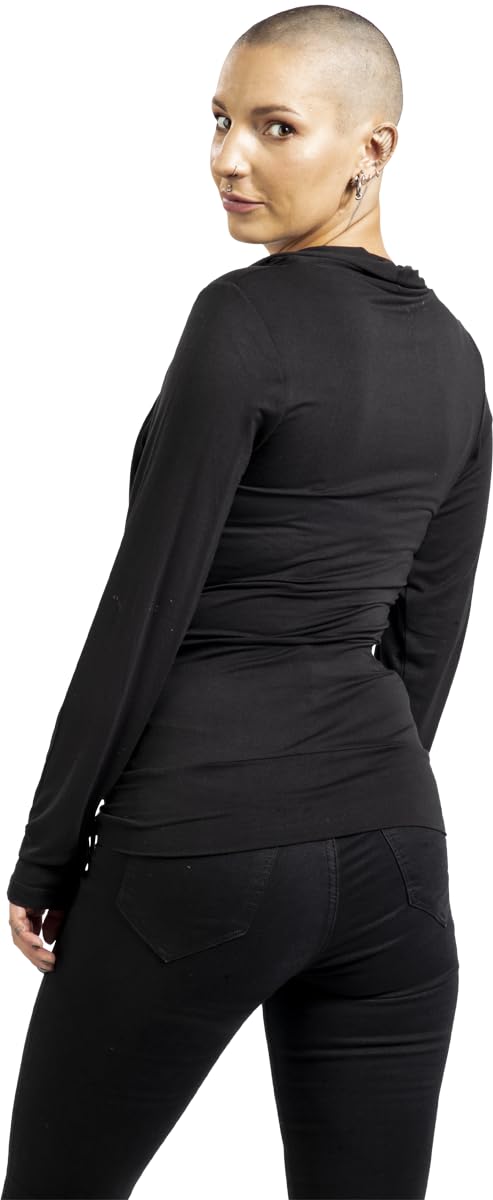 black-premium-by-emp-ribbon-longsleeve-langarmshirt-schwarz-m image 6