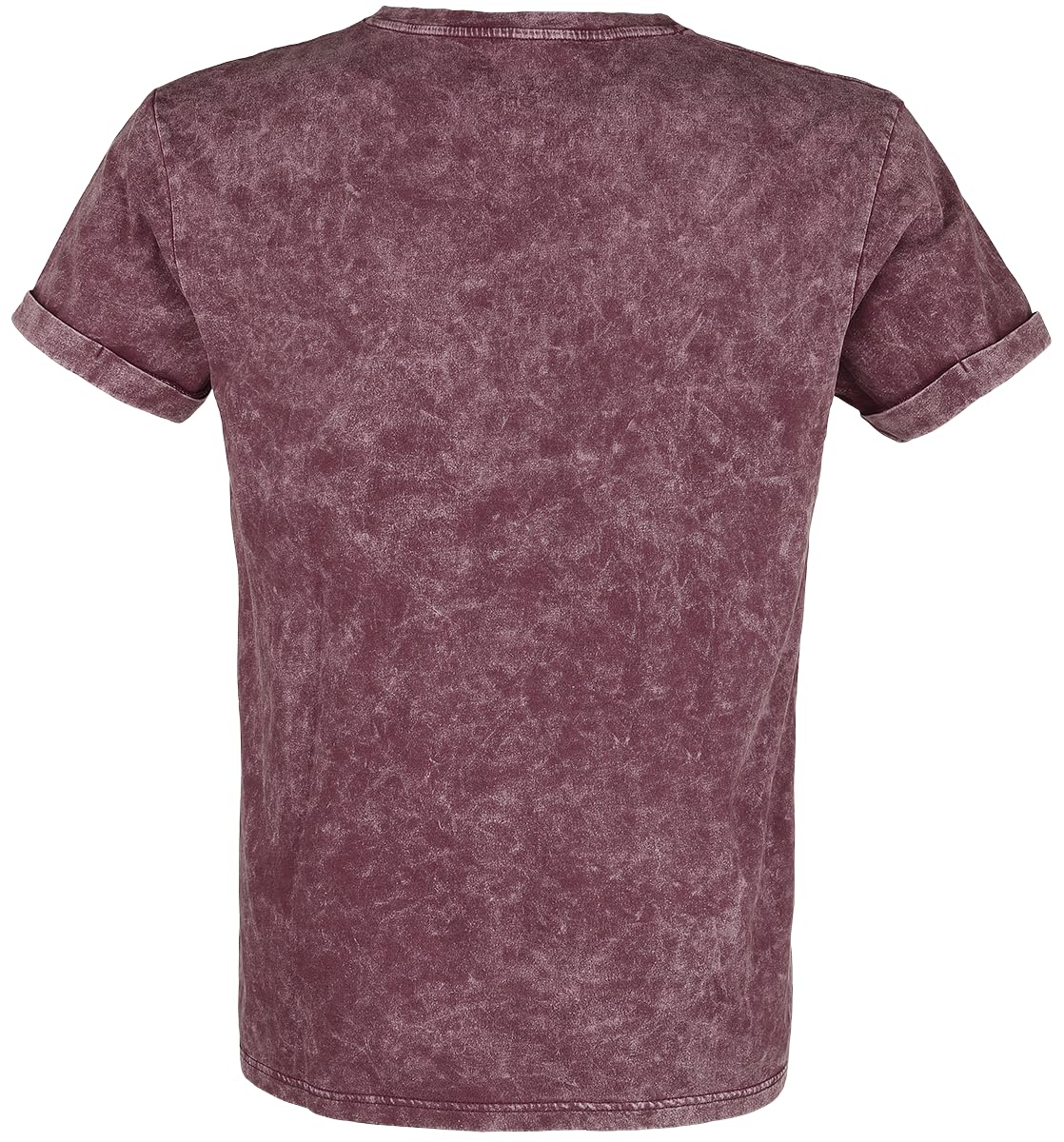 black-premium-by-emp-t-shirt-rot-herren-xxl-mit-waschung image 3