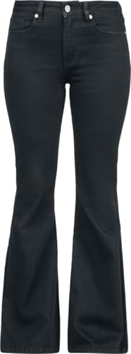 red-by-emp-hosen-damen-boot-cut-jeans-schwarz-30w-32l image 8