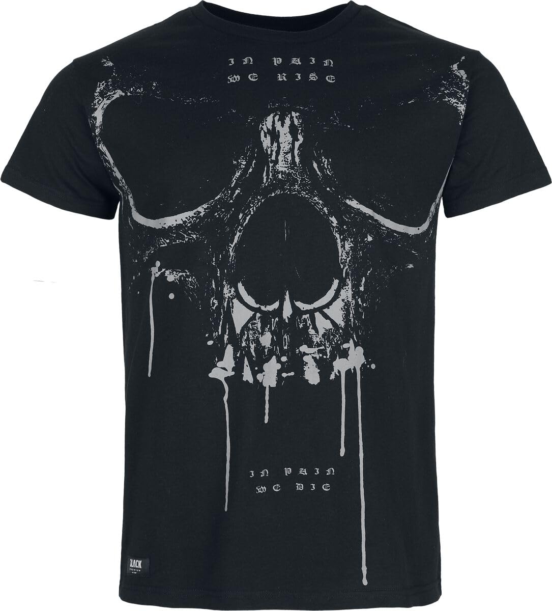 black-premium-by-emp-t-shirt-skullprint-schwarz-herren image 1