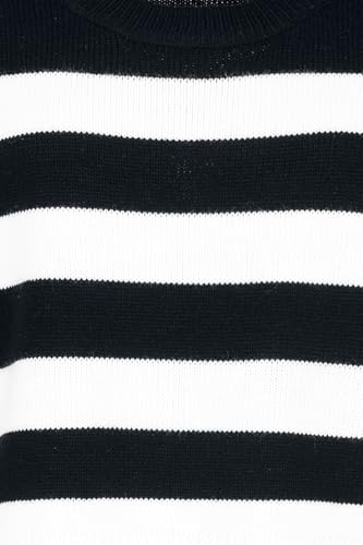 red-by-emp-pullover-strickpullover-schwarz-wei-damen-l image 7