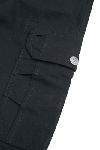 red-by-emp-hosen-herren-cargohose-schwarz-straight-fit-gr-e-l image 6