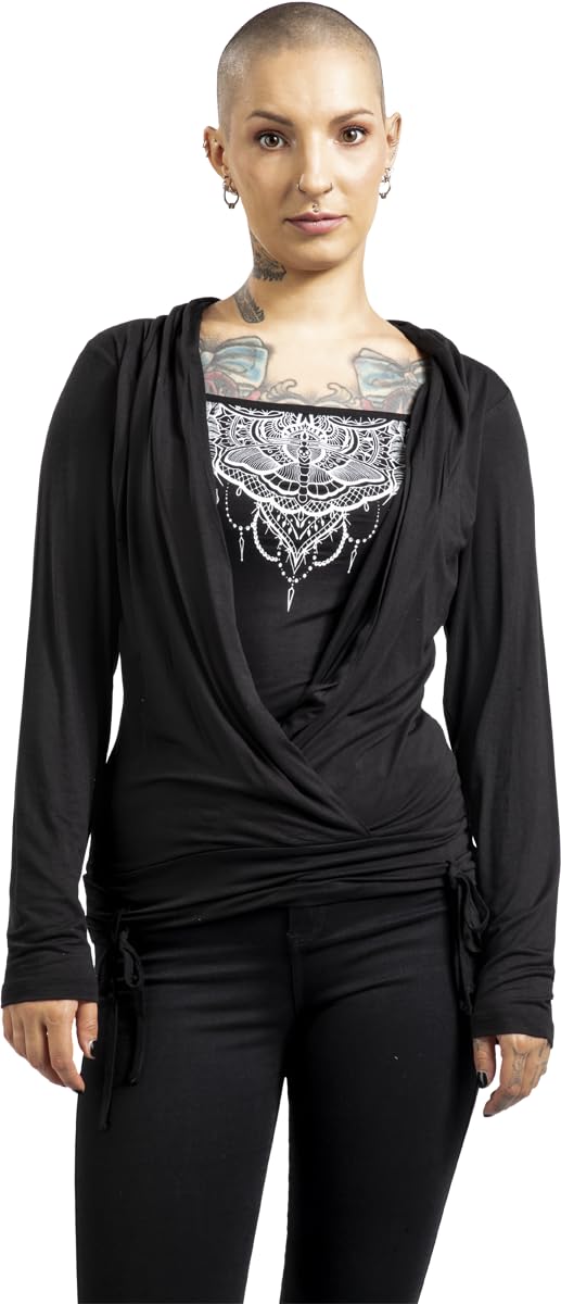 black-premium-by-emp-ribbon-longsleeve-langarmshirt-schwarz-m image 2