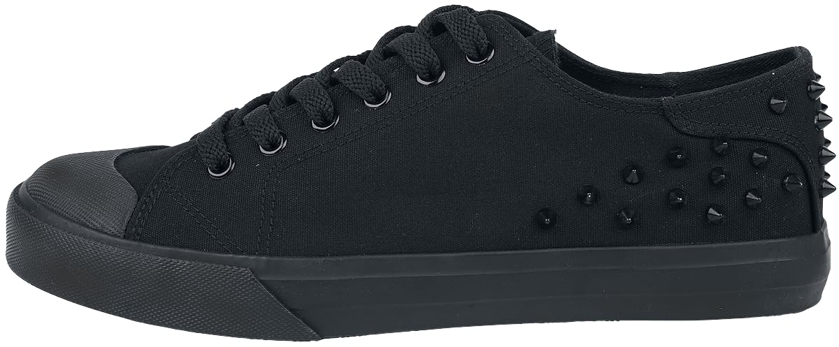 black-premium-by-emp-sneaker-schwarz-nieten-unisex-gr-40-44 image 4