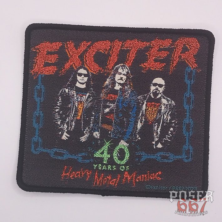 poser667-patches-exciter-heavy-metal-maniac-patch-schwarz image 3