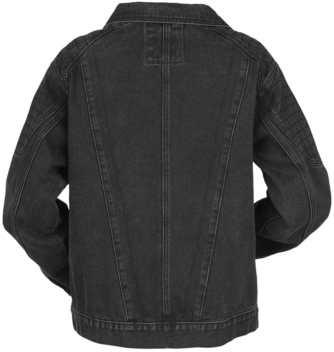 red-by-emp-damen-jeansjacke-schwarz-oversized-biker image 4