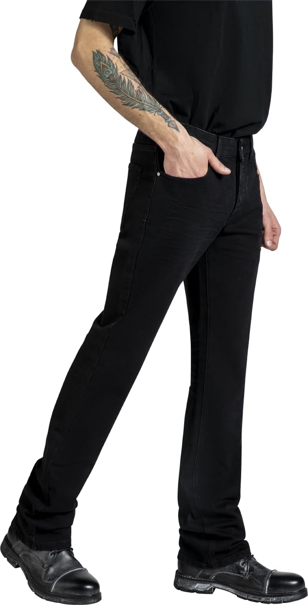 black-premium-by-emp-herren-boot-cut-jeans-schwarz-32w-34l image 6