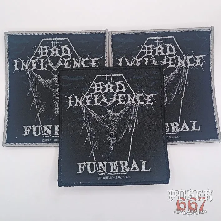 b-d-influence-funeral-patch-aufn-her-10x9-cm-gewebt image 1