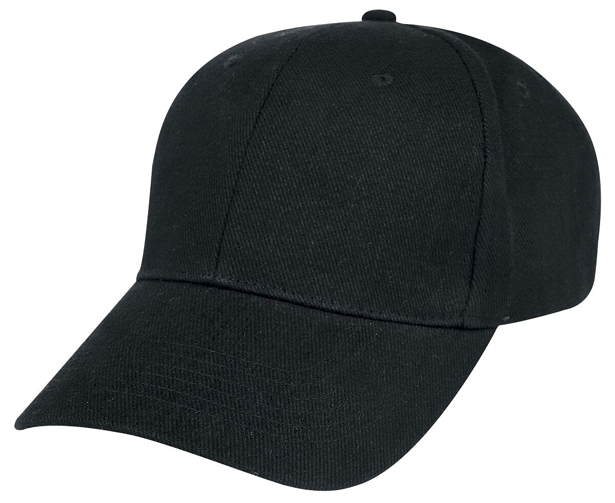 red-by-emp-baseball-cap-metallclip-schwarz-standard image 1